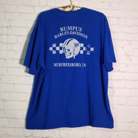 Harley-Davidson Motorcycles Bike Anatomy Graphic Print Tee Tshirt Mens Size 2XL - Picture 4 of 16